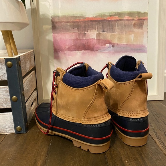 Lands End Tri-Color Winter Boots - Picture 3 of 3